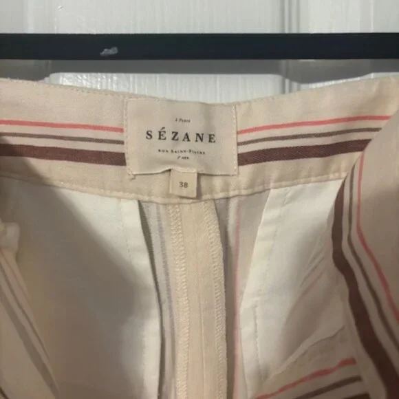 Sezane Matheo trousers sz 38 / US 6 - Picture 2 of 5